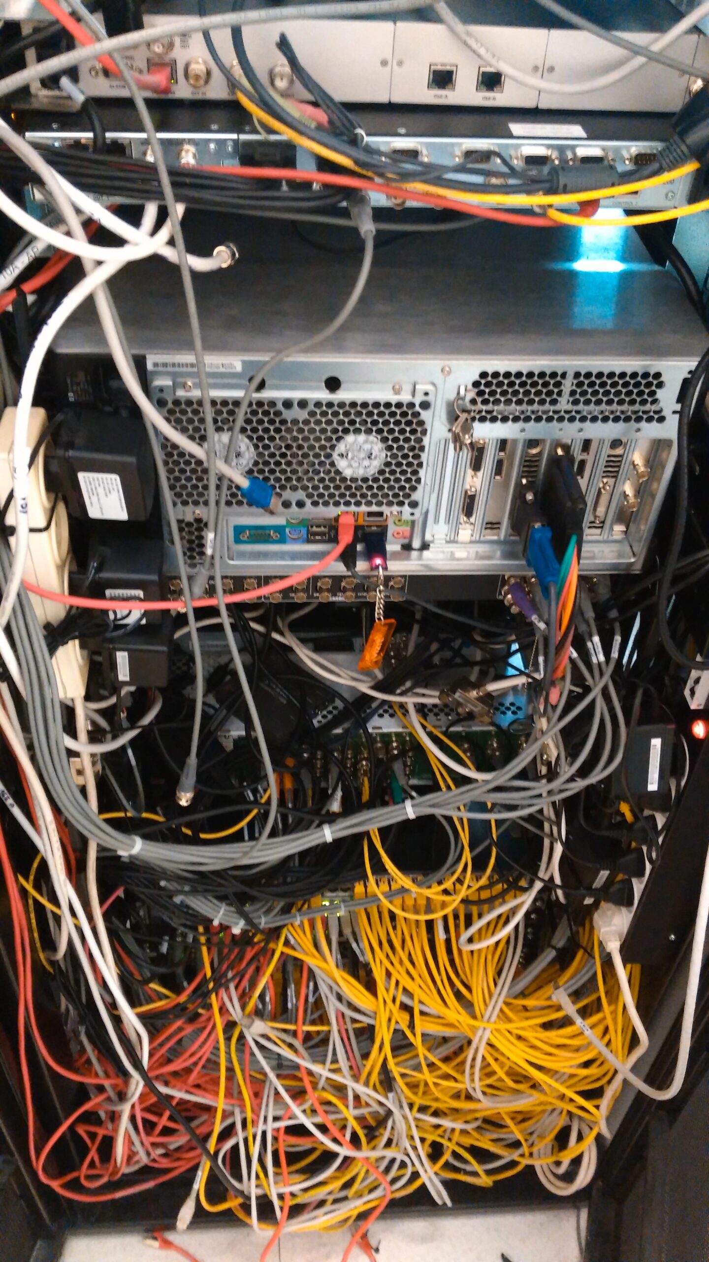 messy server room
